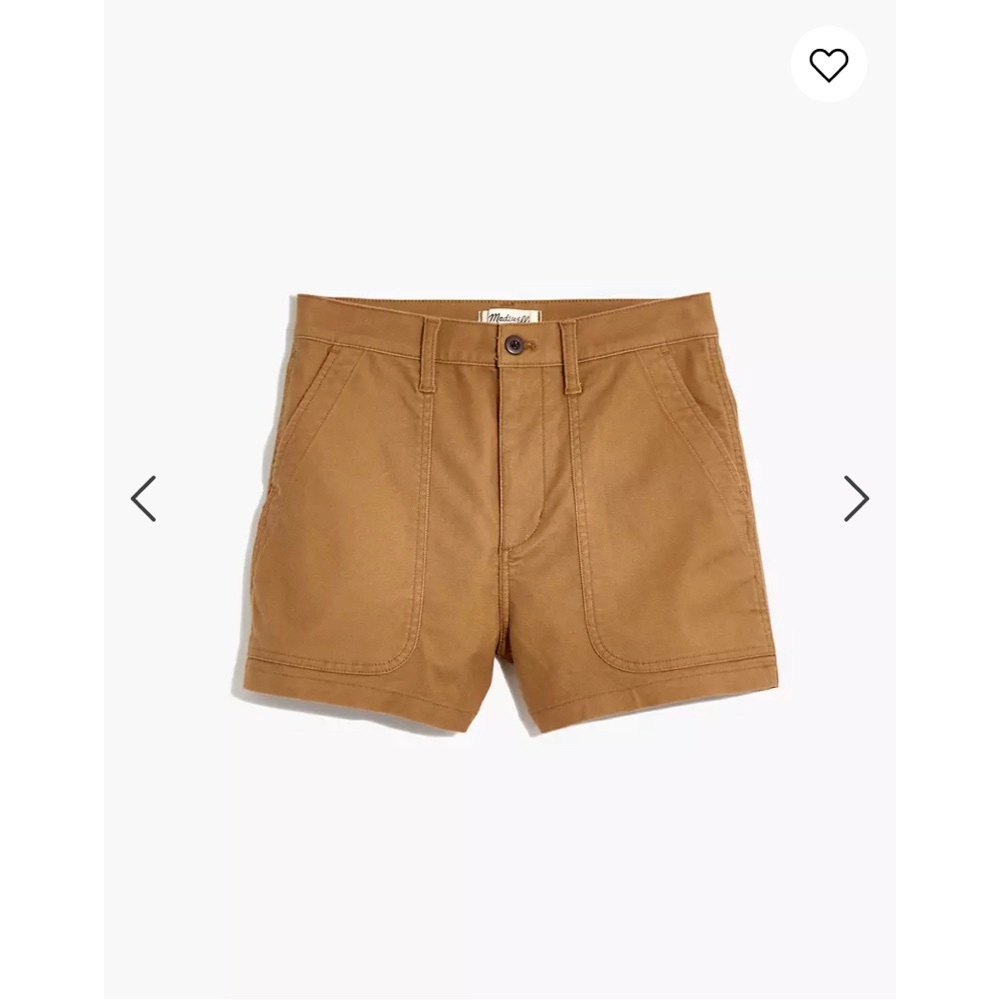NWT Madewell The Perfect Vintage Military Short - Picture 4 of 9